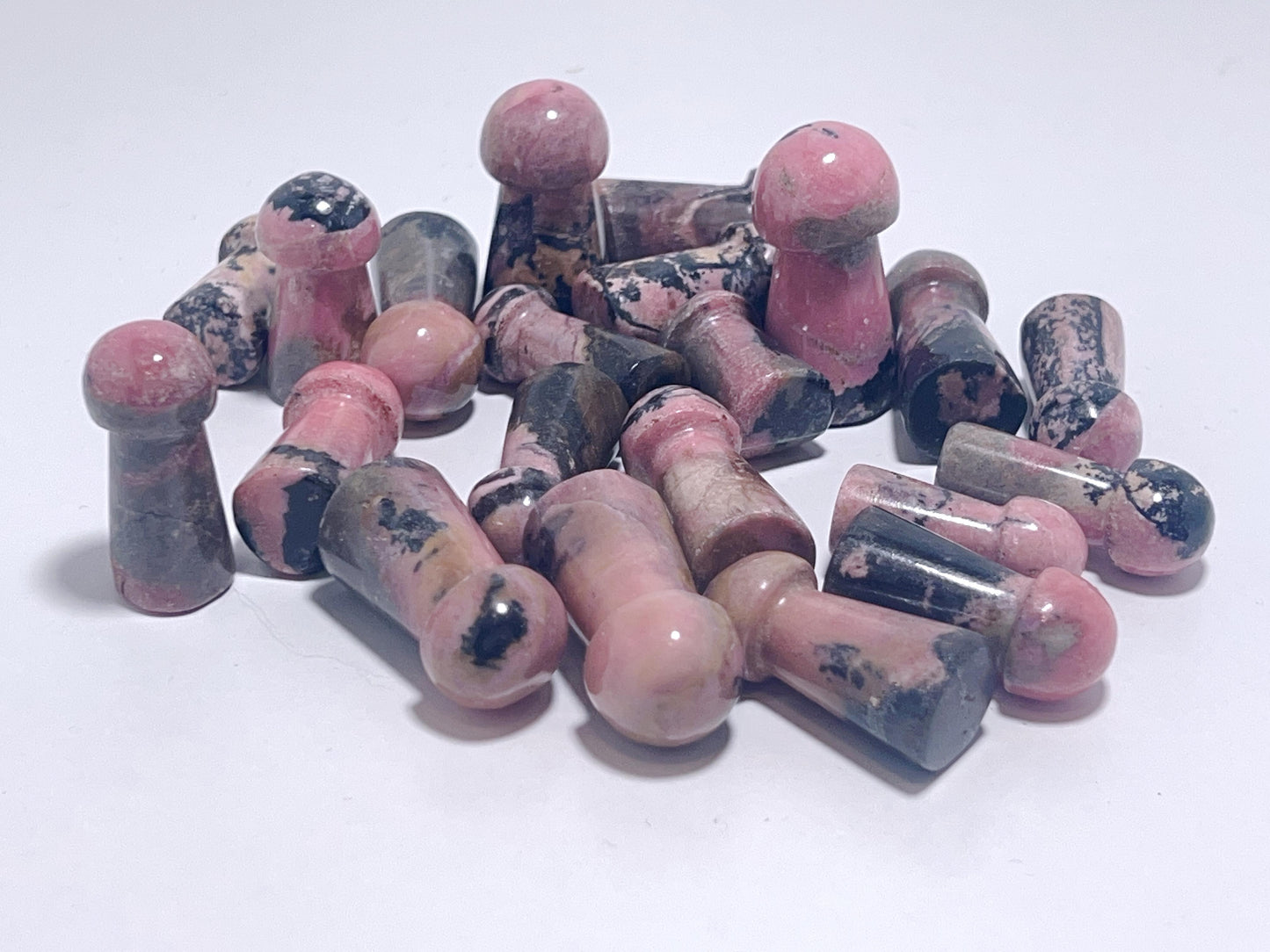 Rhodonite Mushrooms