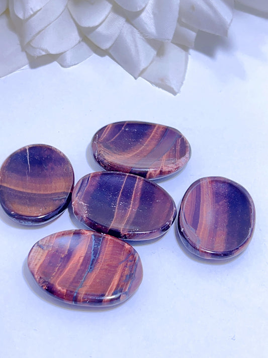 Red Tiger Eye Thumbstone