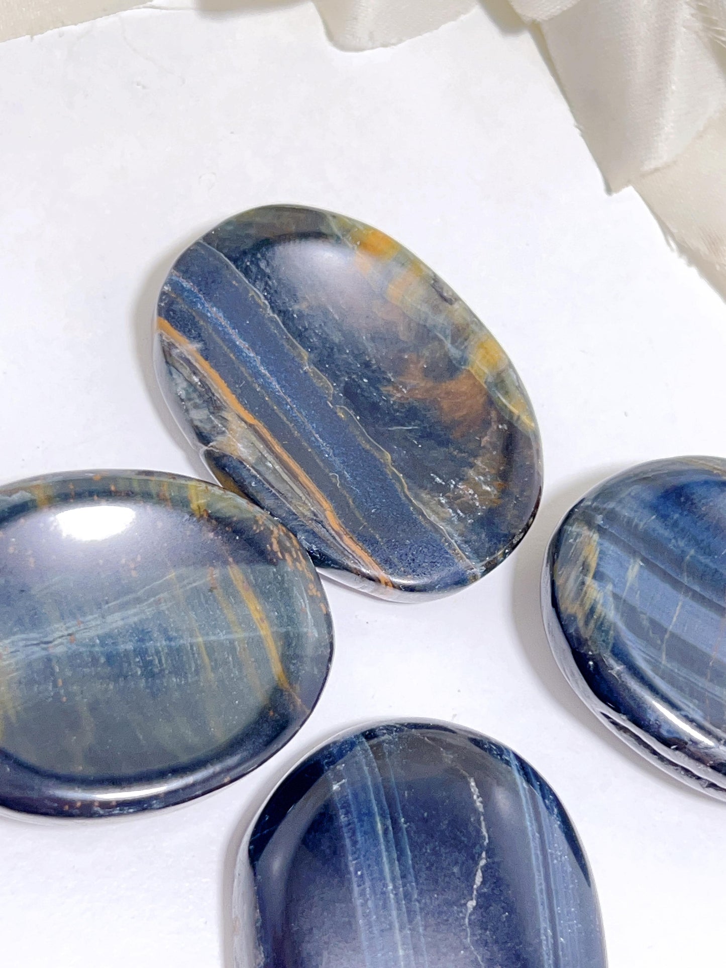 Blue Tiger Eye Thumbstone