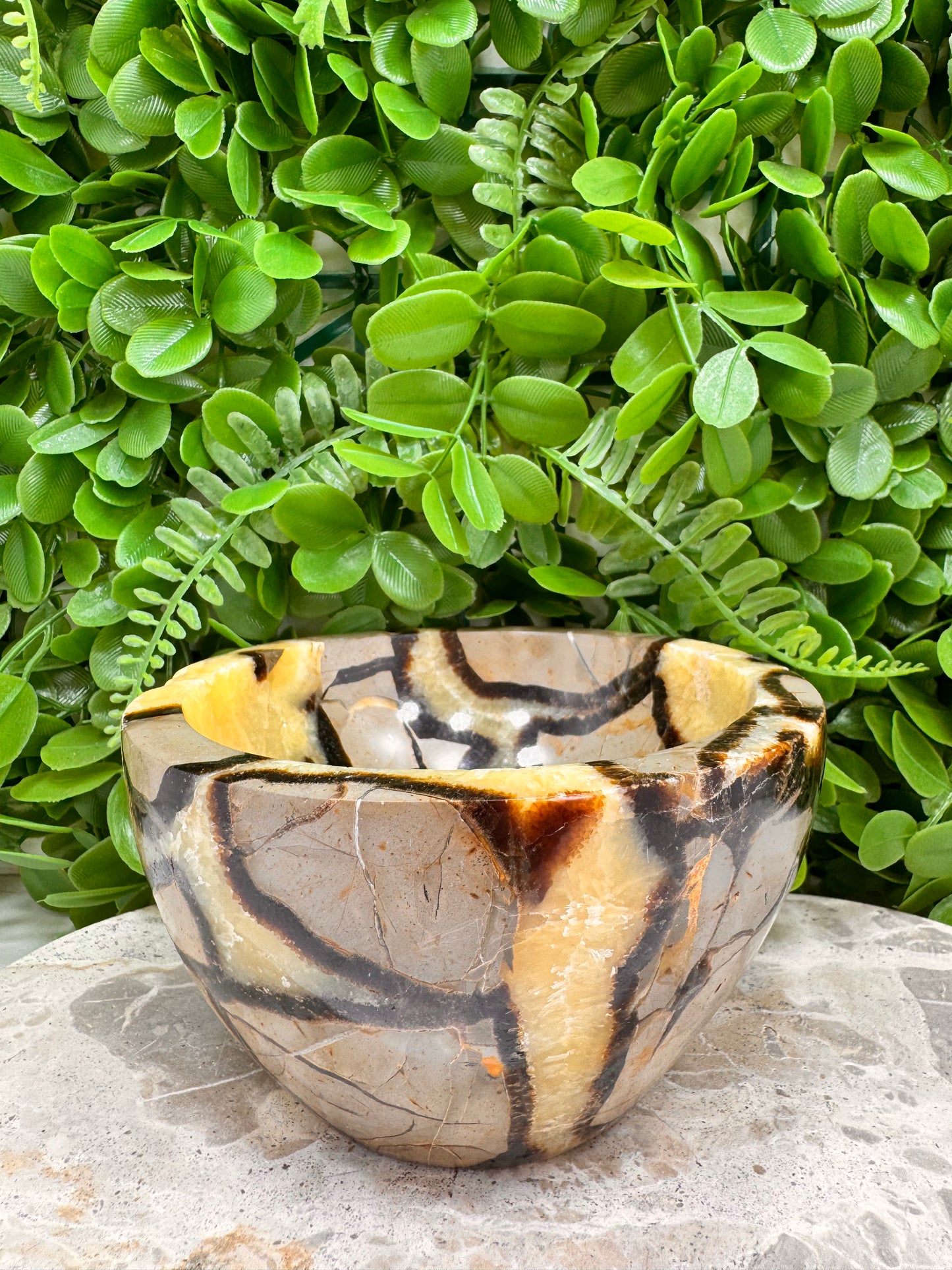 Septarian Dragon Stone Bowl 1458g