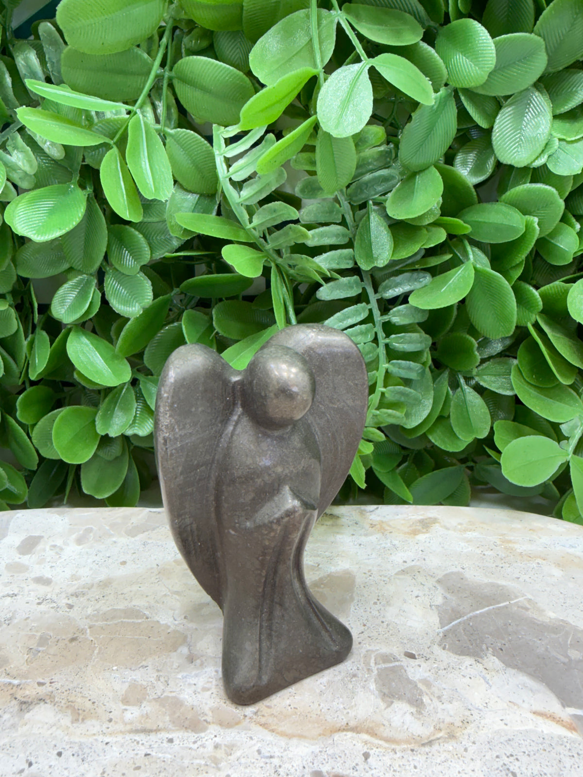 Pyrite Angel 262g | Abundance • Confidence • Protection