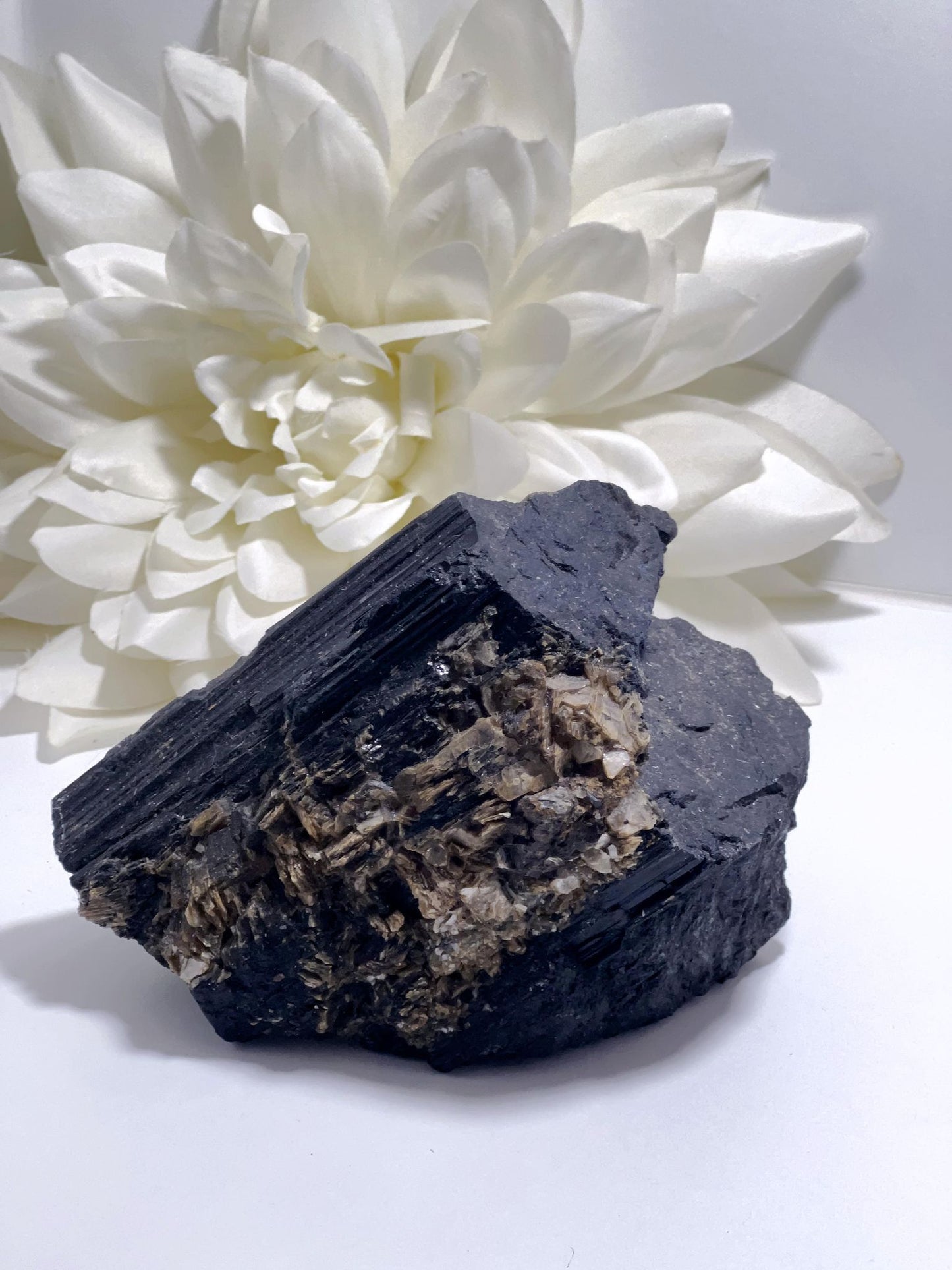 Black Tourmaline with Mica