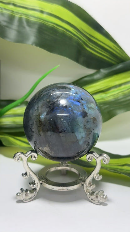 Labradorite Sphere 302g