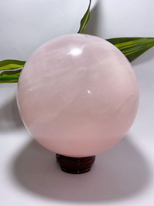 Pink Mangano Extra Large Sphere 5102G