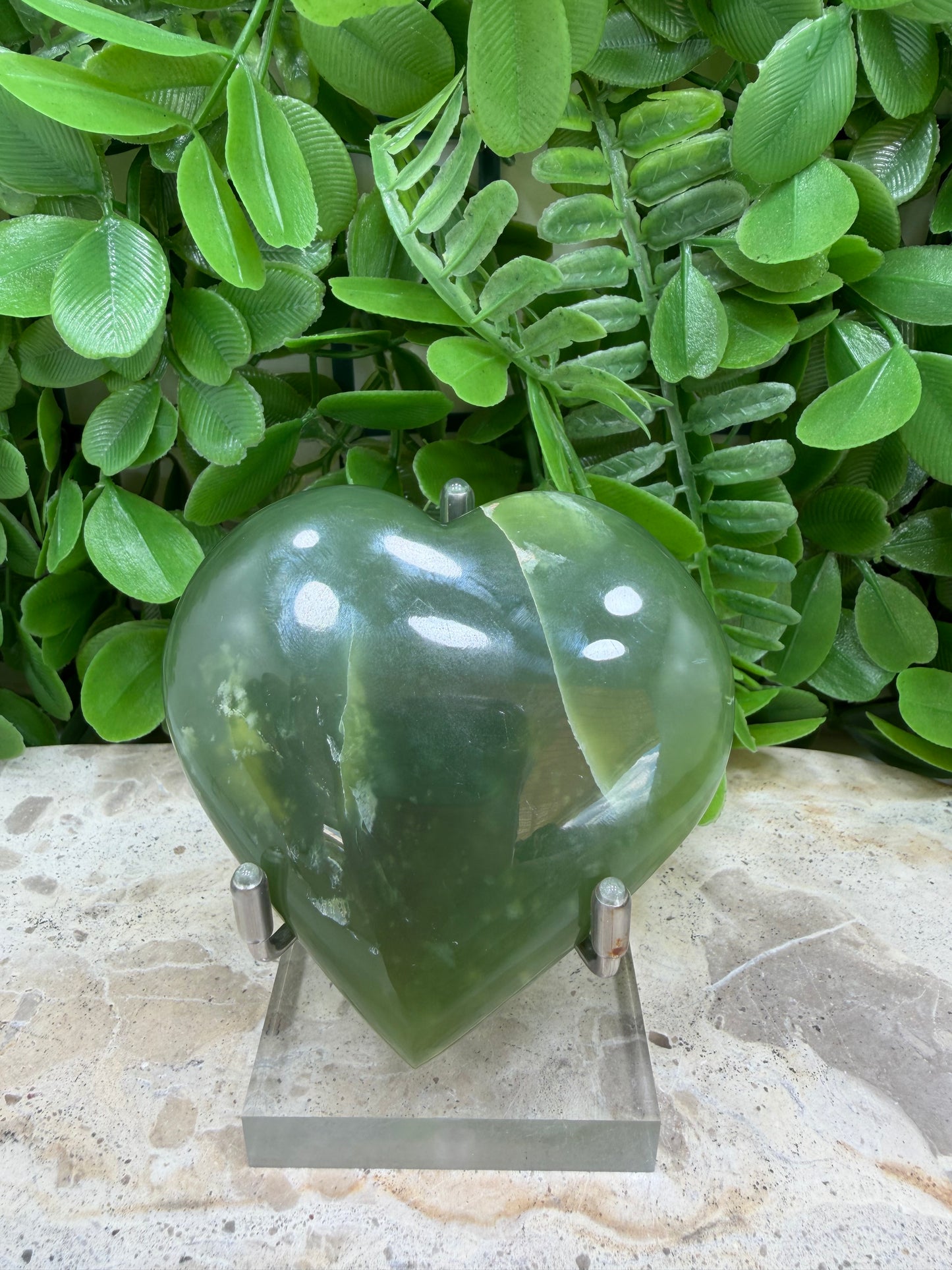 Flower Jade Heart 120g