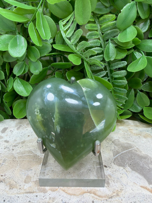 Flower Jade Heart 120g