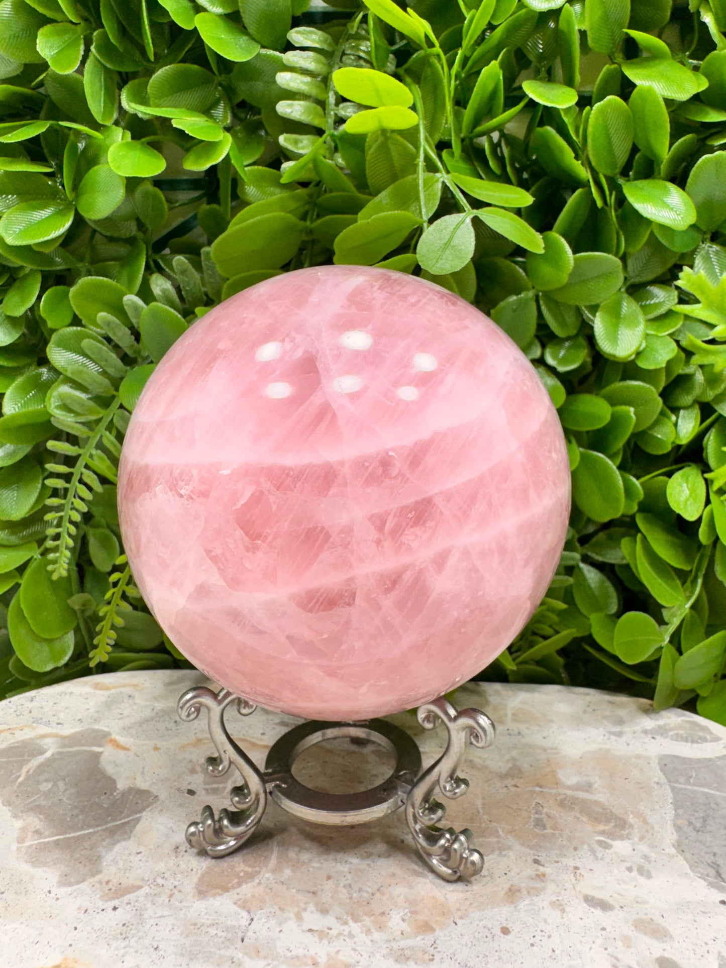 Rose Quartz Sphere 1500g