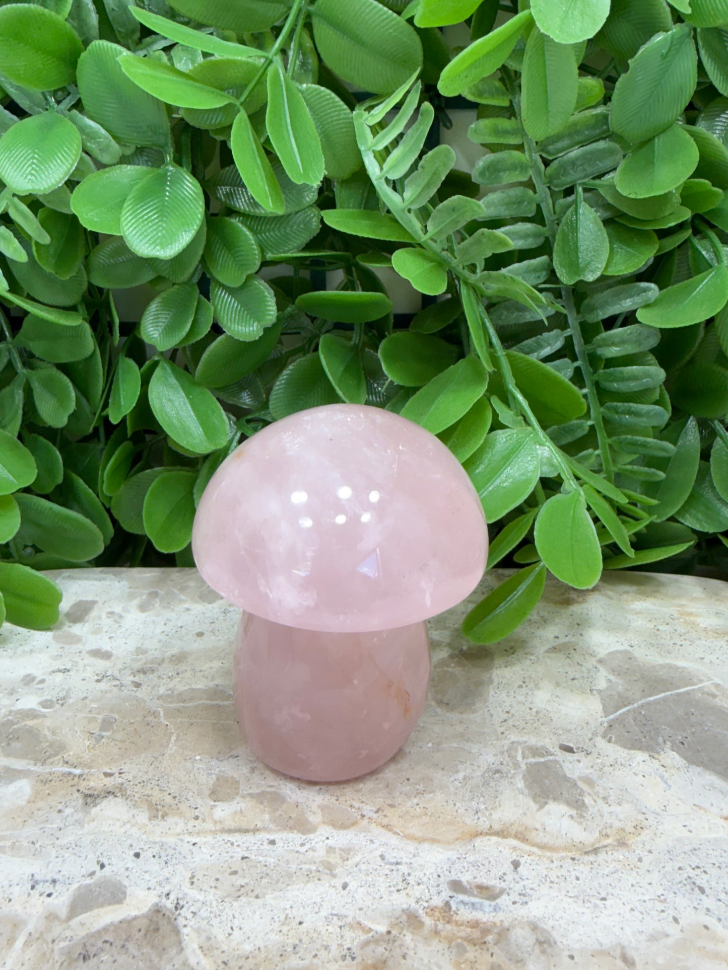 Rose Quartz Mushroom 204g