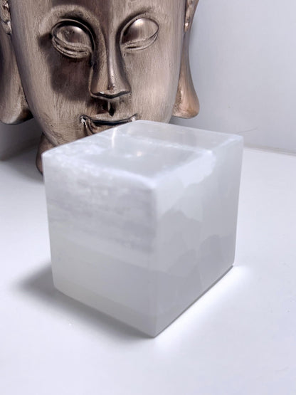 Selenite Cube