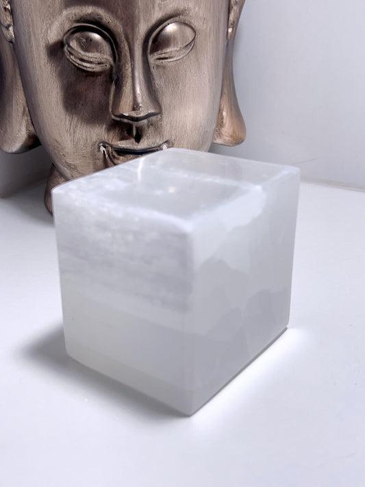 Selenite Cube