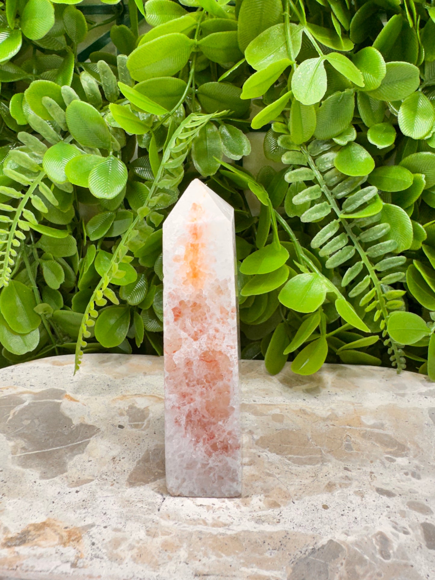 Flower Agate Point 180g