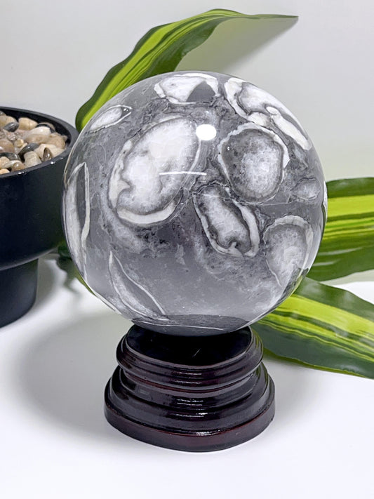 1000 Eye Jasper Sphere 2.4kg