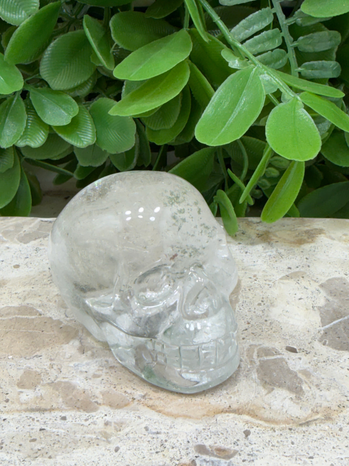 Clear Quartz Skull 134g | Clarity • Amplification • Healing