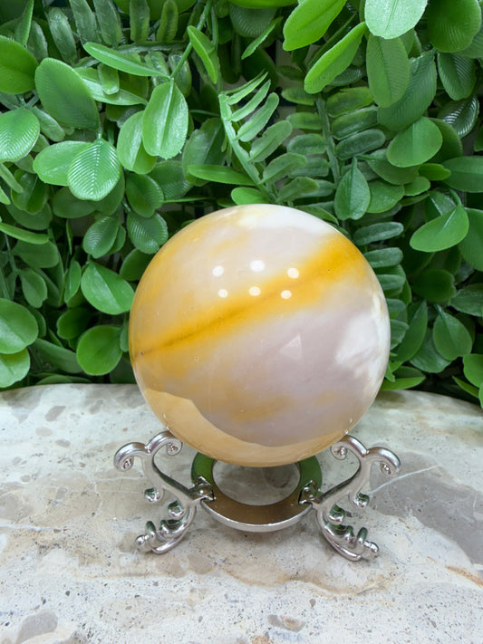 Mookaite Jasper Sphere | Grounding • Strength • Confidence