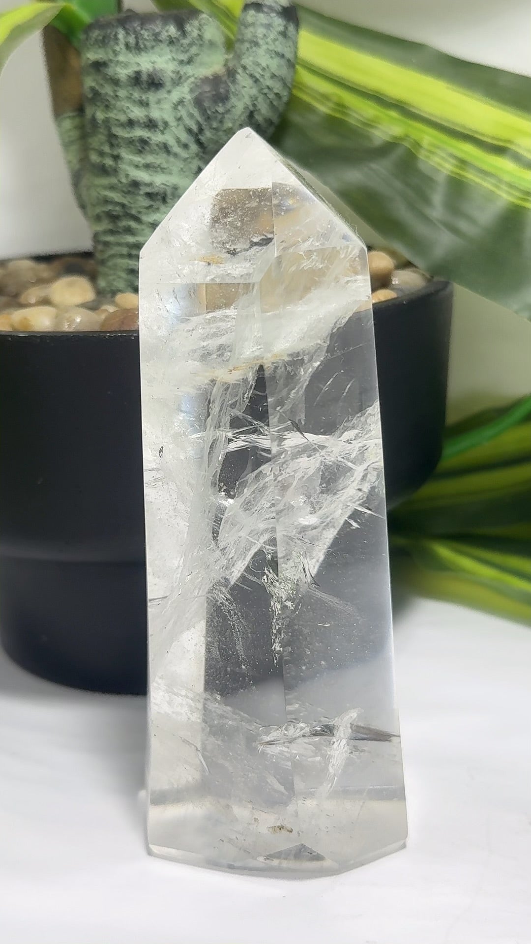 Clear Quartz Tower 490g