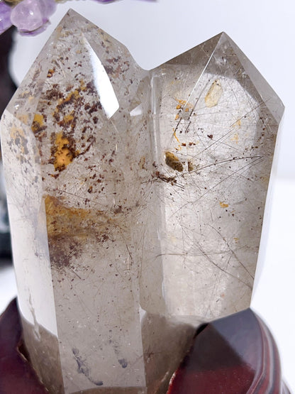 Rutile Quartz Double Pt 499G