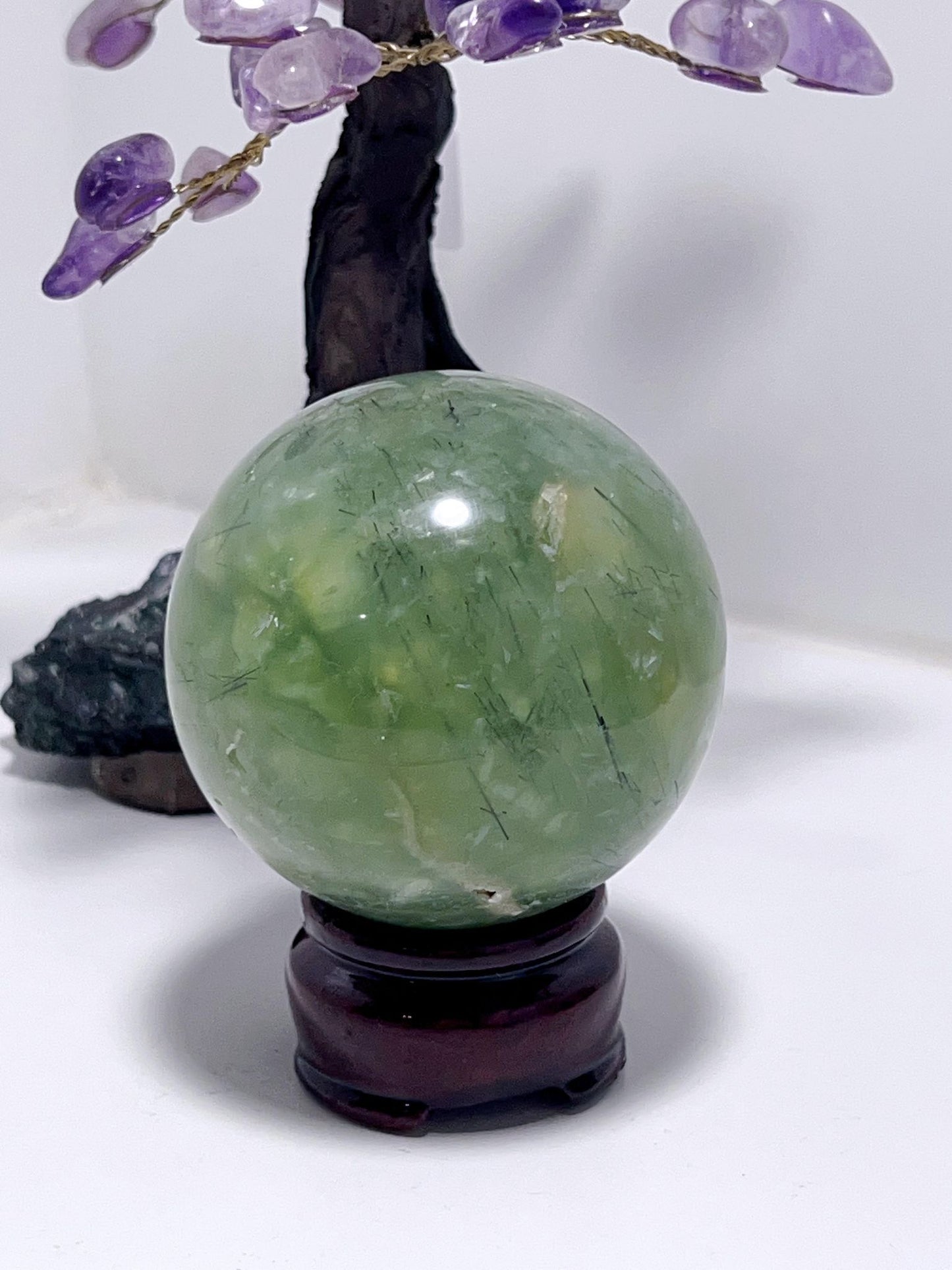 Prehnite Sphere 406g