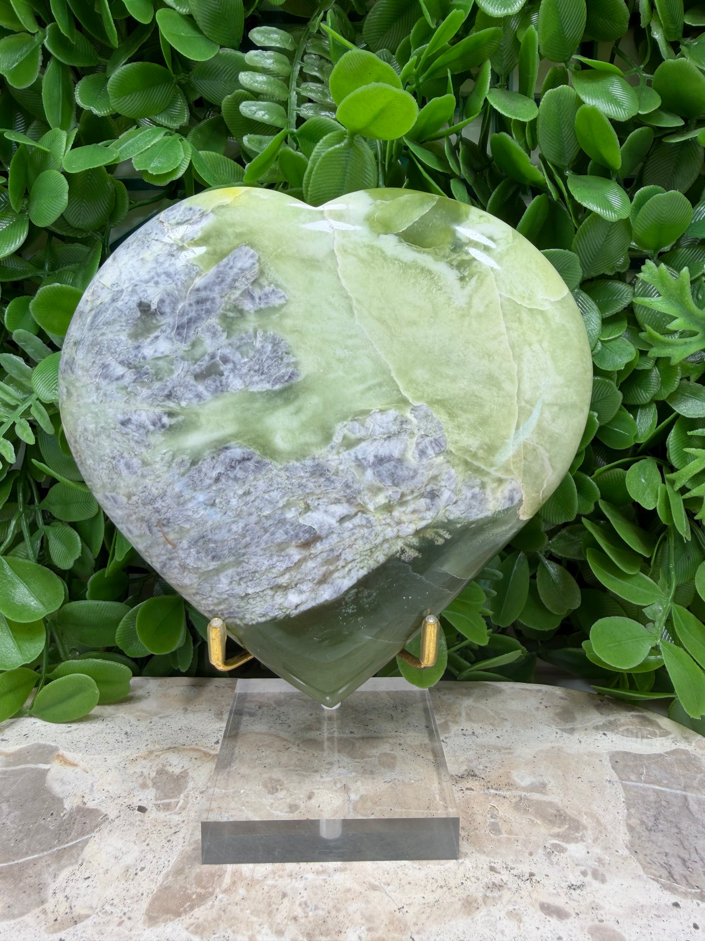 Flower Jade Heart 896g