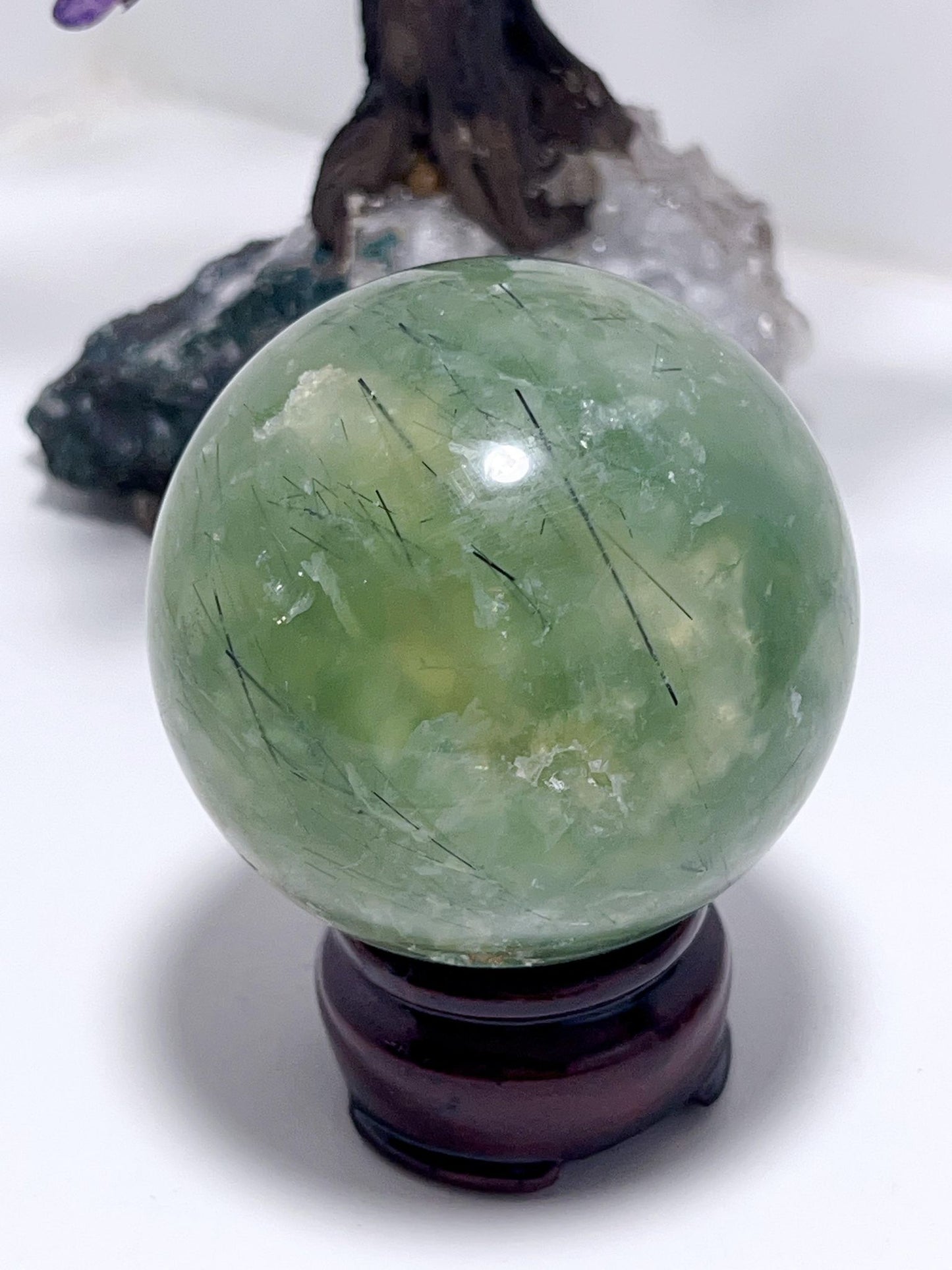 Prehnite Sphere 406g
