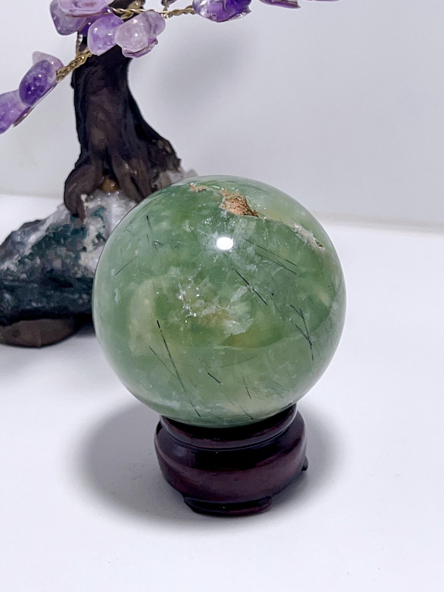 Prehnite Sphere 406g
