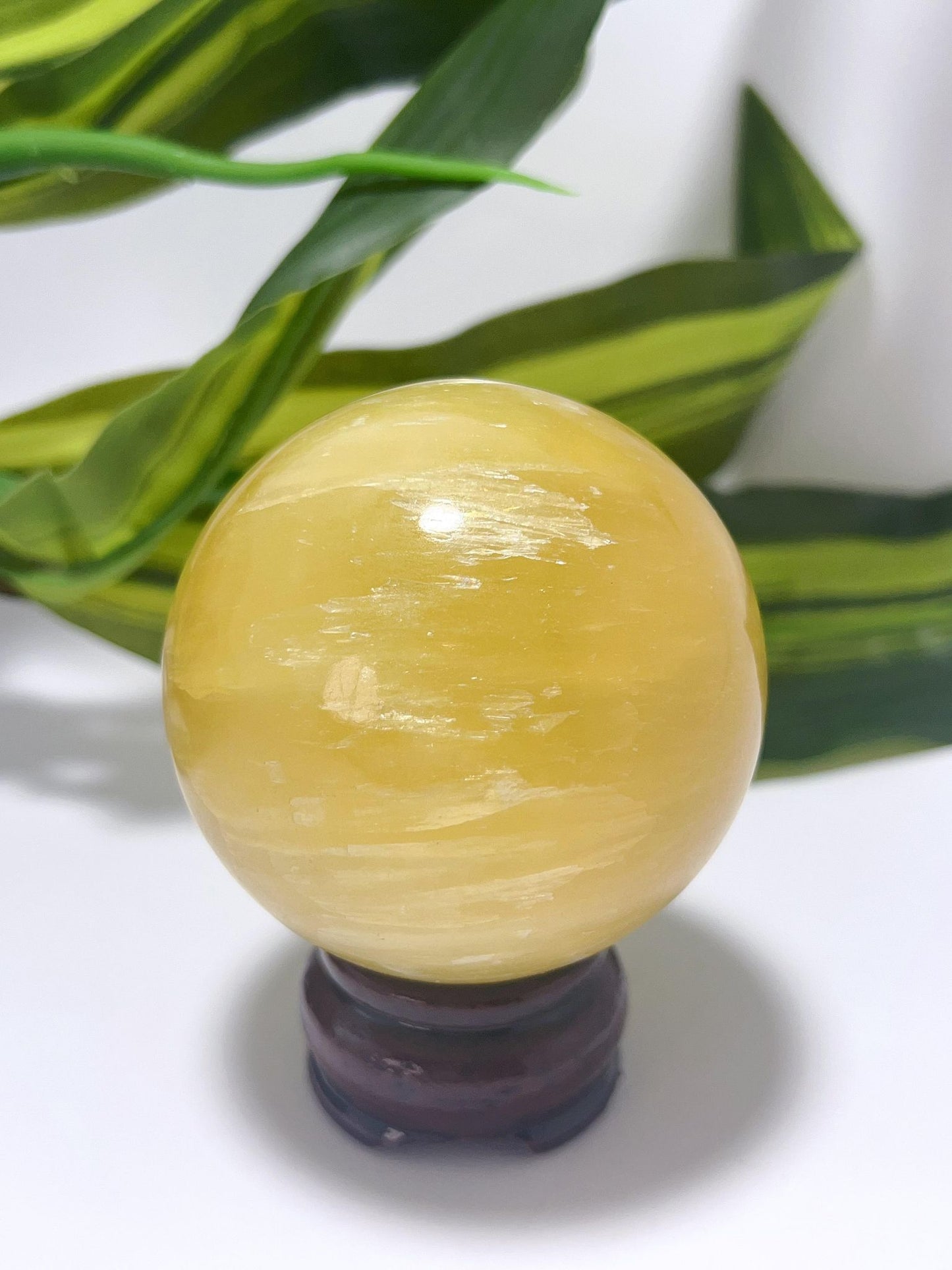 Lemon Calcite Sphere- 479g