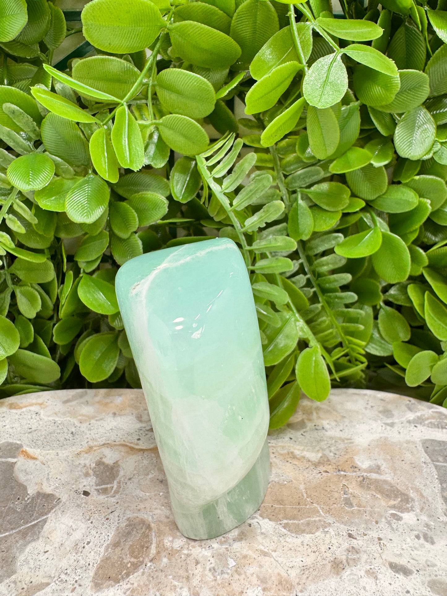 Pistachio Calcite Freeform 456g
