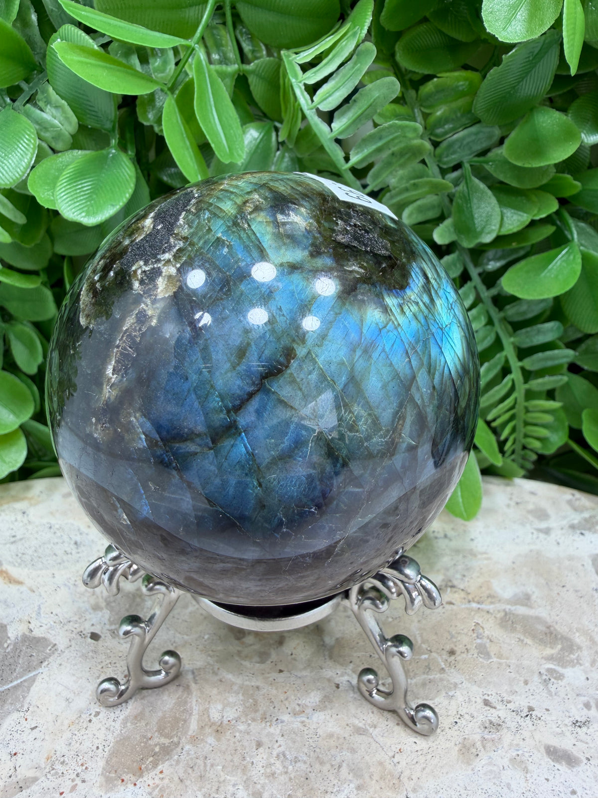 Labradorite Sphere | Protection • Intuition • Transformation