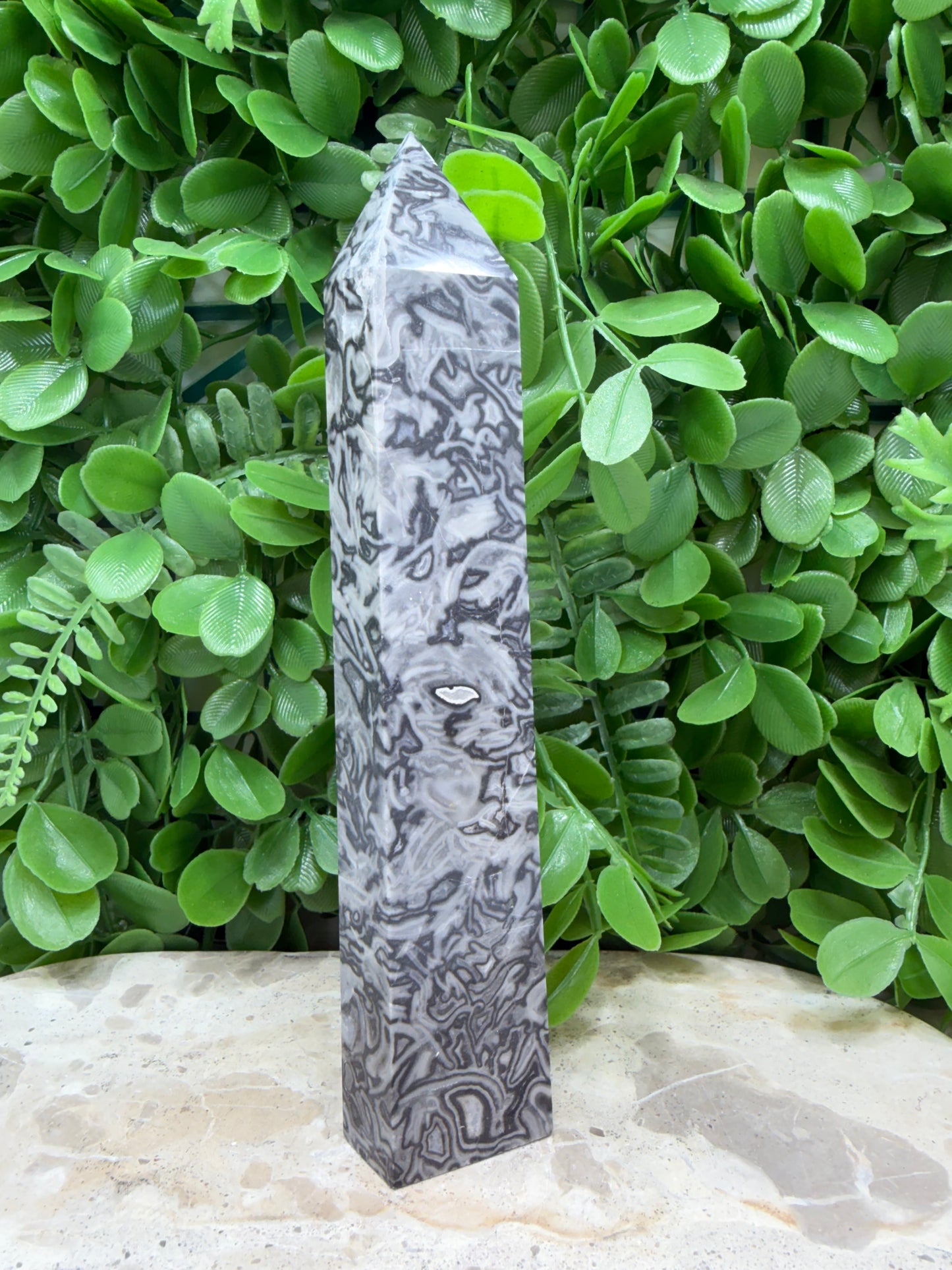 Black Crazy Lace Tower  514g