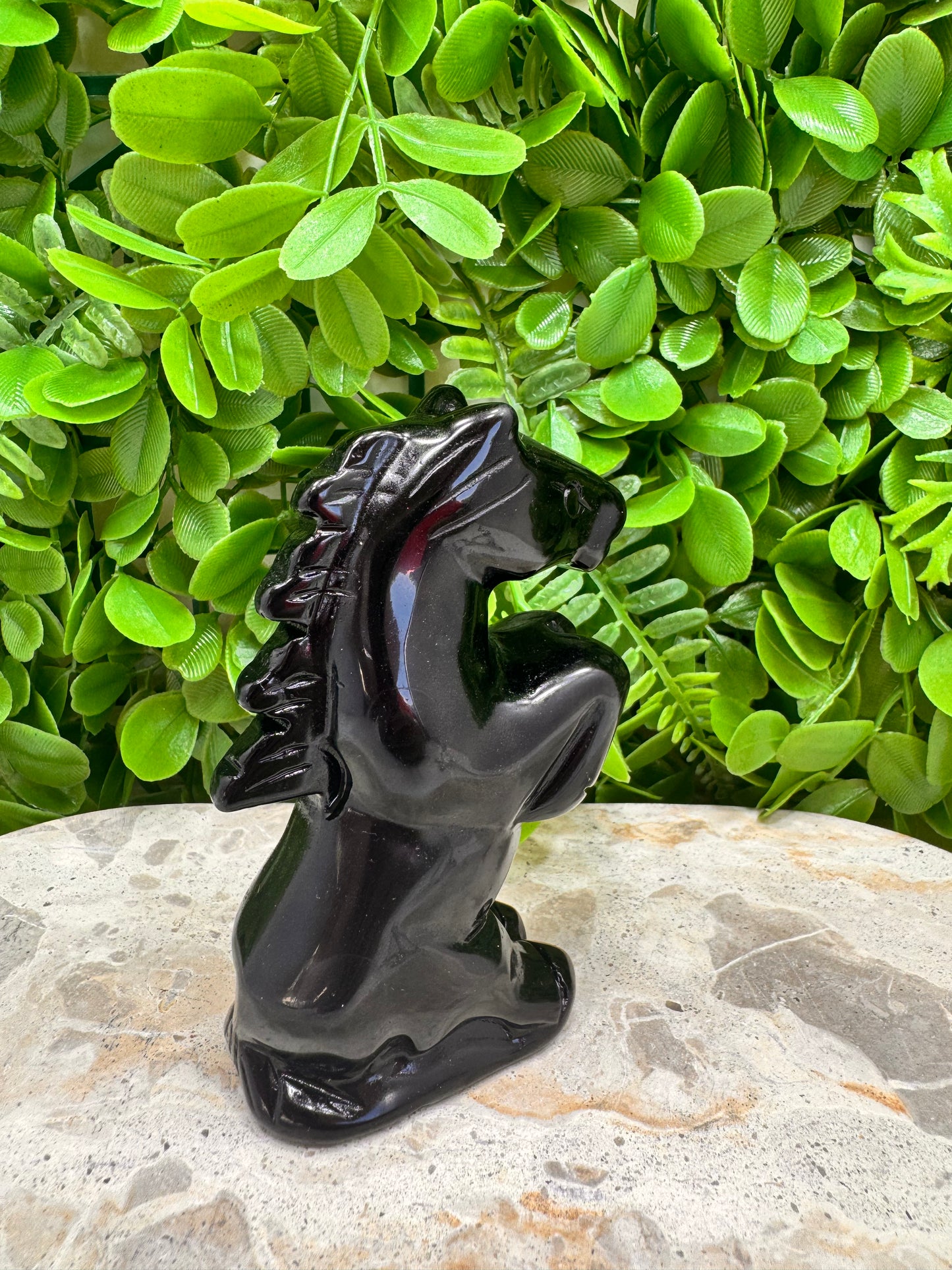 Black Obsidian Horse 288g