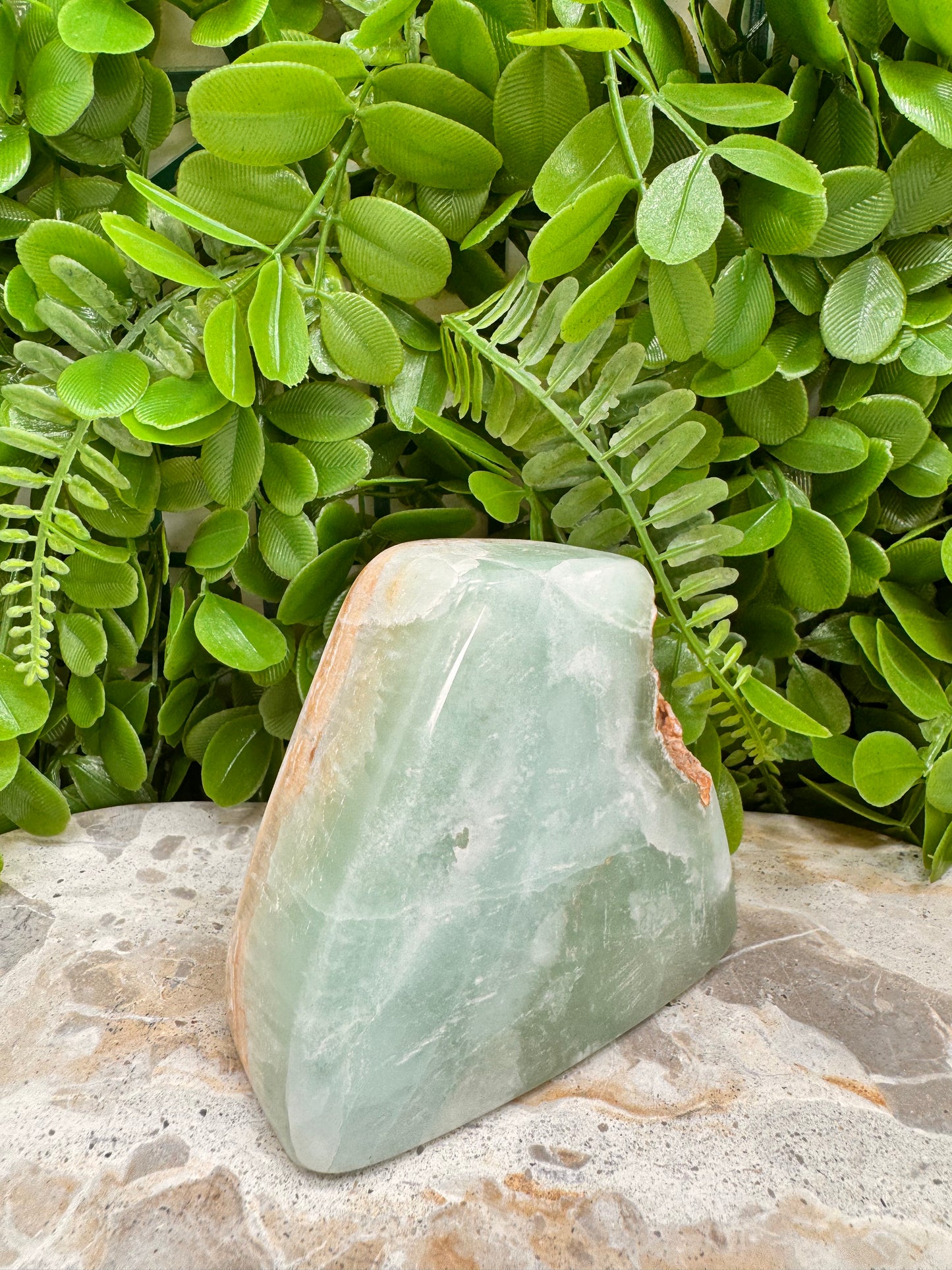 Aqua Caribbean Calcite Freeform 592g