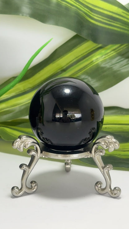 Obsidian Sphere 174g