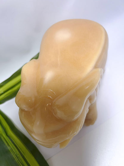 Orange Calcite Elephant 3.7kg