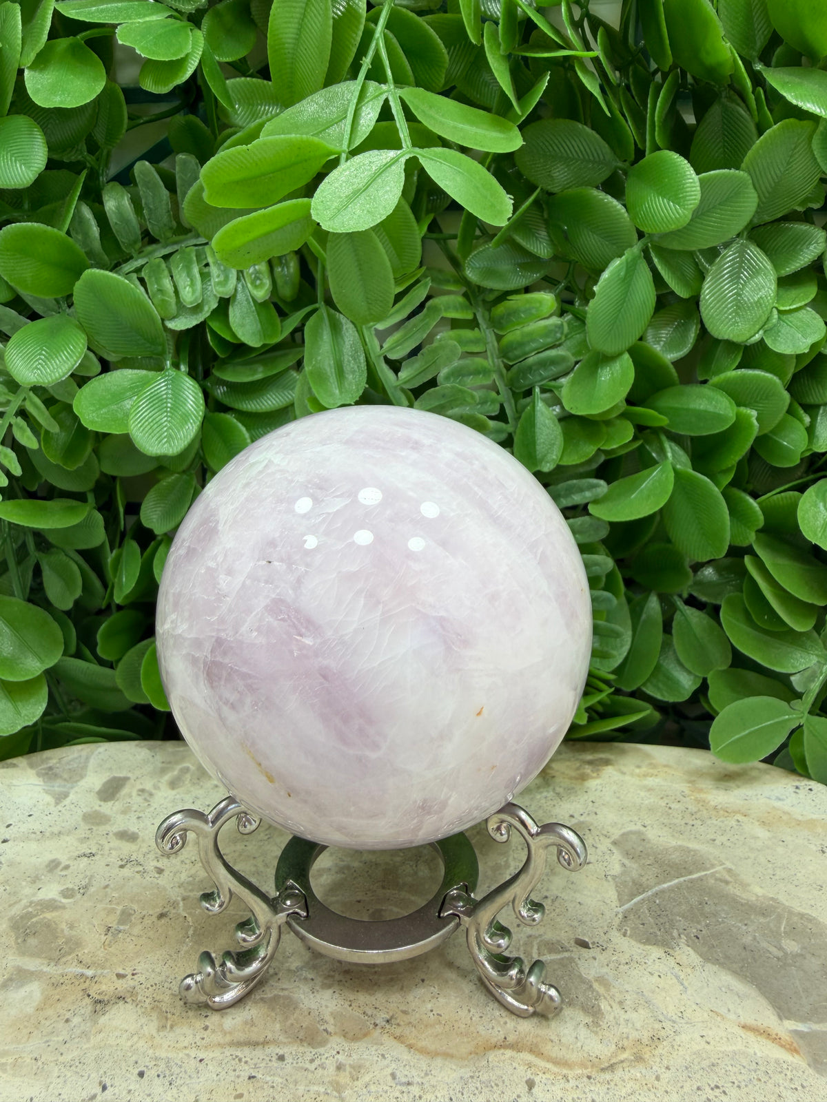 Kunzite Sphere 680g| Love • Peace • Compassion