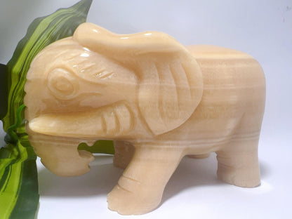 Orange Calcite Elephant 3.7kg