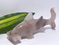 Fire Quartz Hammer Head Shark 412g