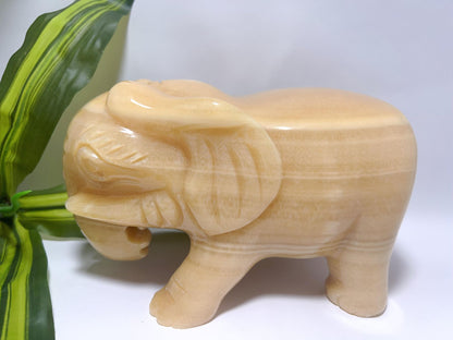 Orange Calcite Elephant 3.7kg
