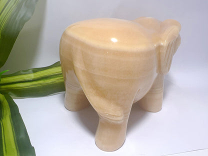 Orange Calcite Elephant 3.7kg