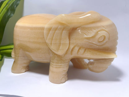 Orange Calcite Elephant 3.7kg