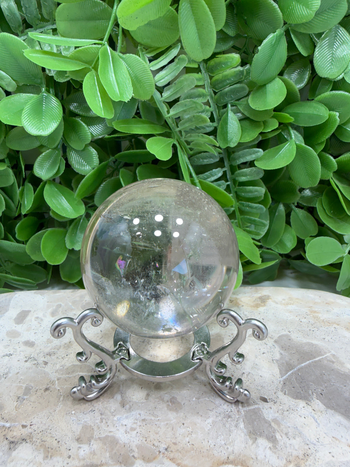 Smokey Quartz Sphere 242g| Grounding • Protection • Calm