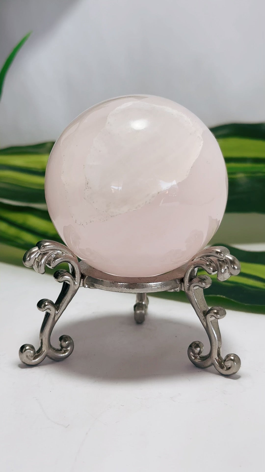 Pink Mangano Sphere 309g