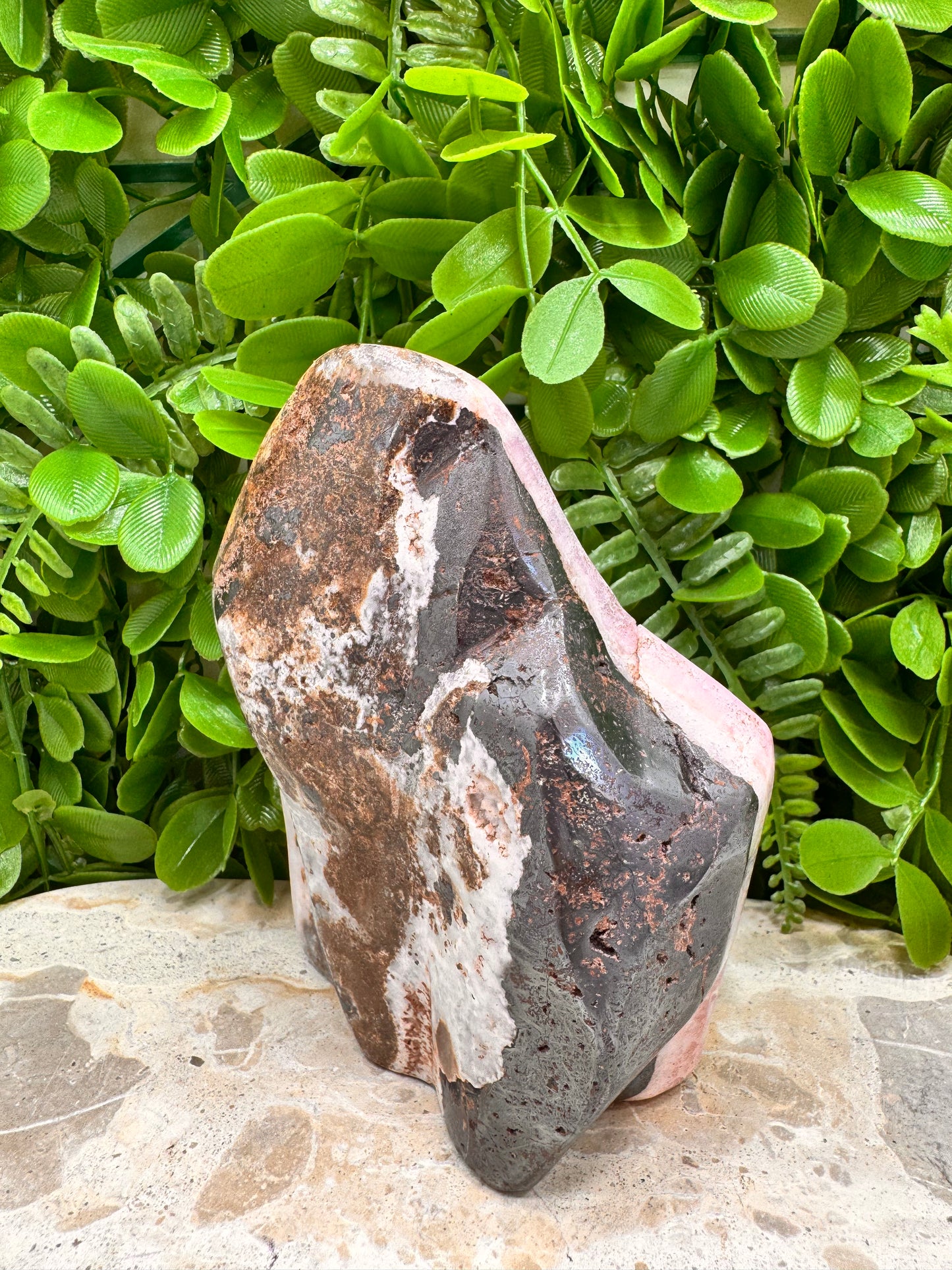Pink Aragonite Freeform 954g