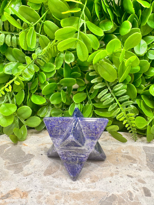 Lapis Lazuli Merkaba 258g