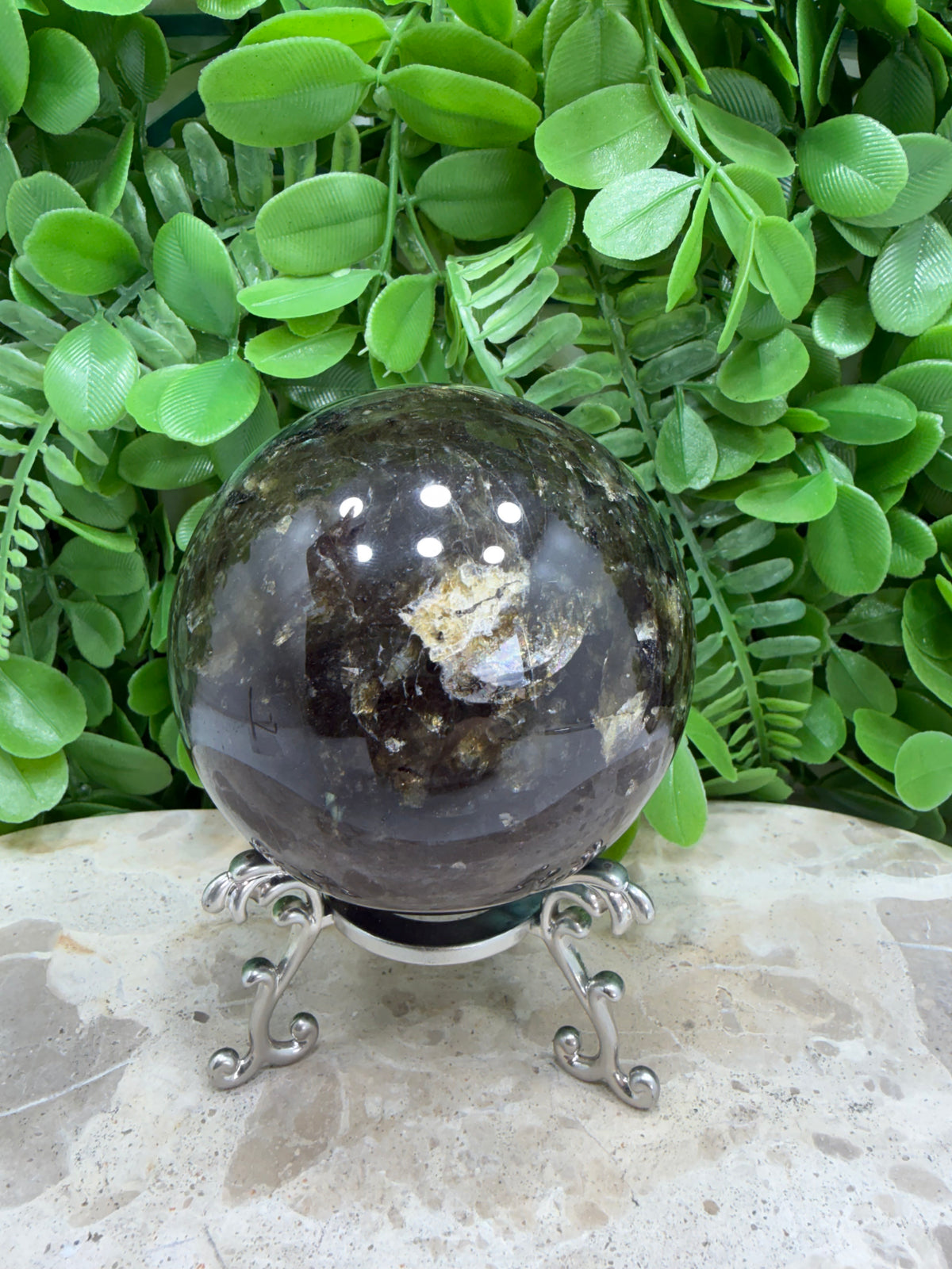 Labradorite Sphere | Protection • Intuition • Transformation