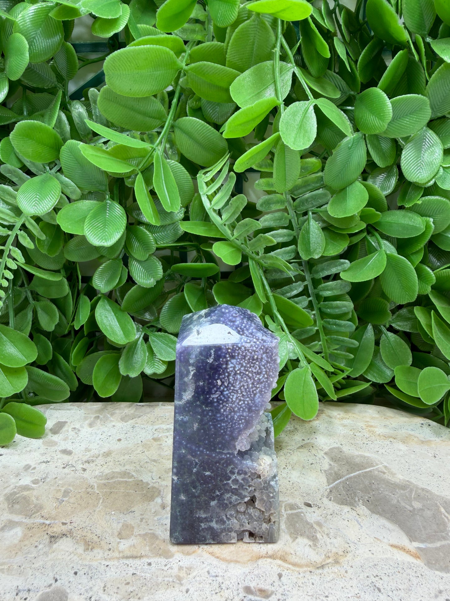 Grape Agate Freeform Point 140g