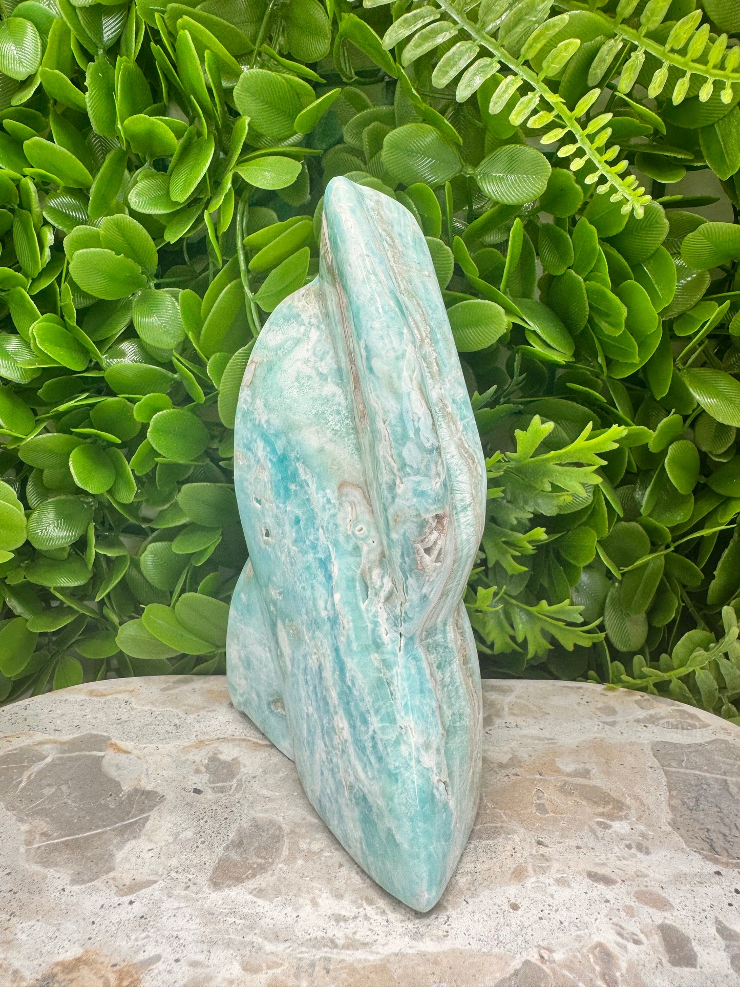 Blue Aragonite Freeform 954g