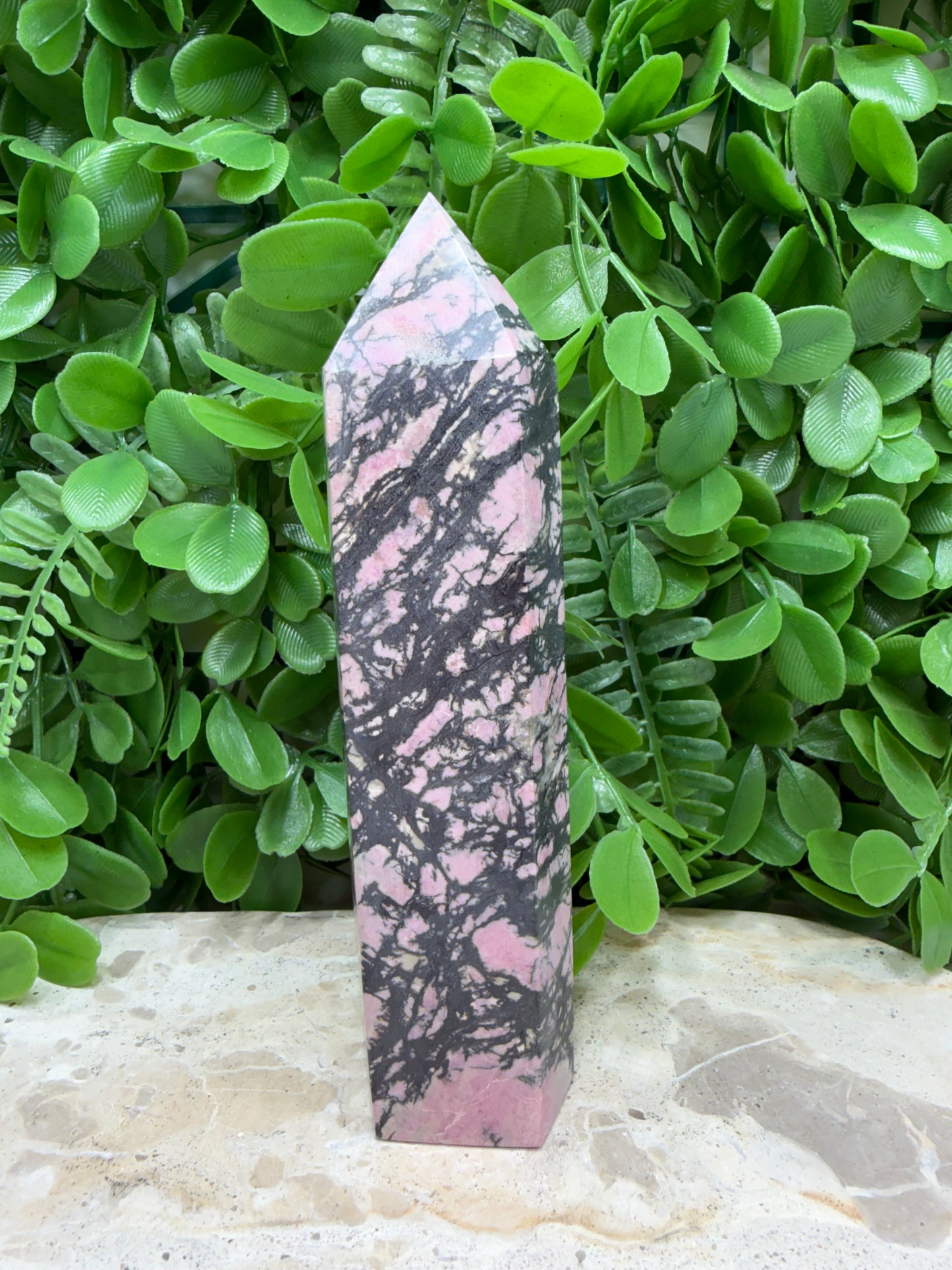 Rhodonite Tower 582g
