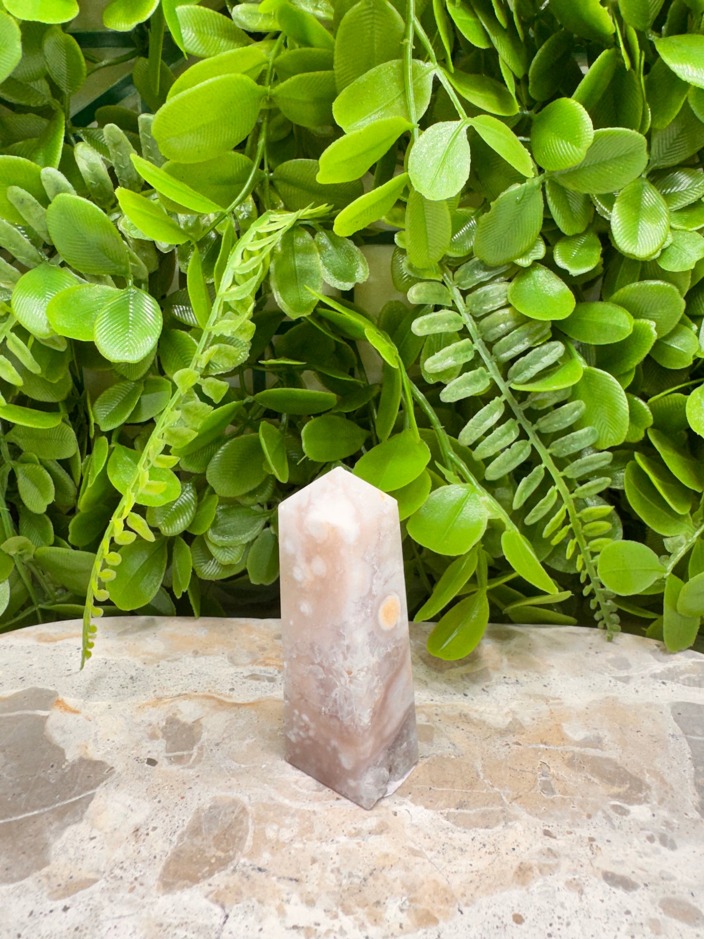Flower Agate Point 79g