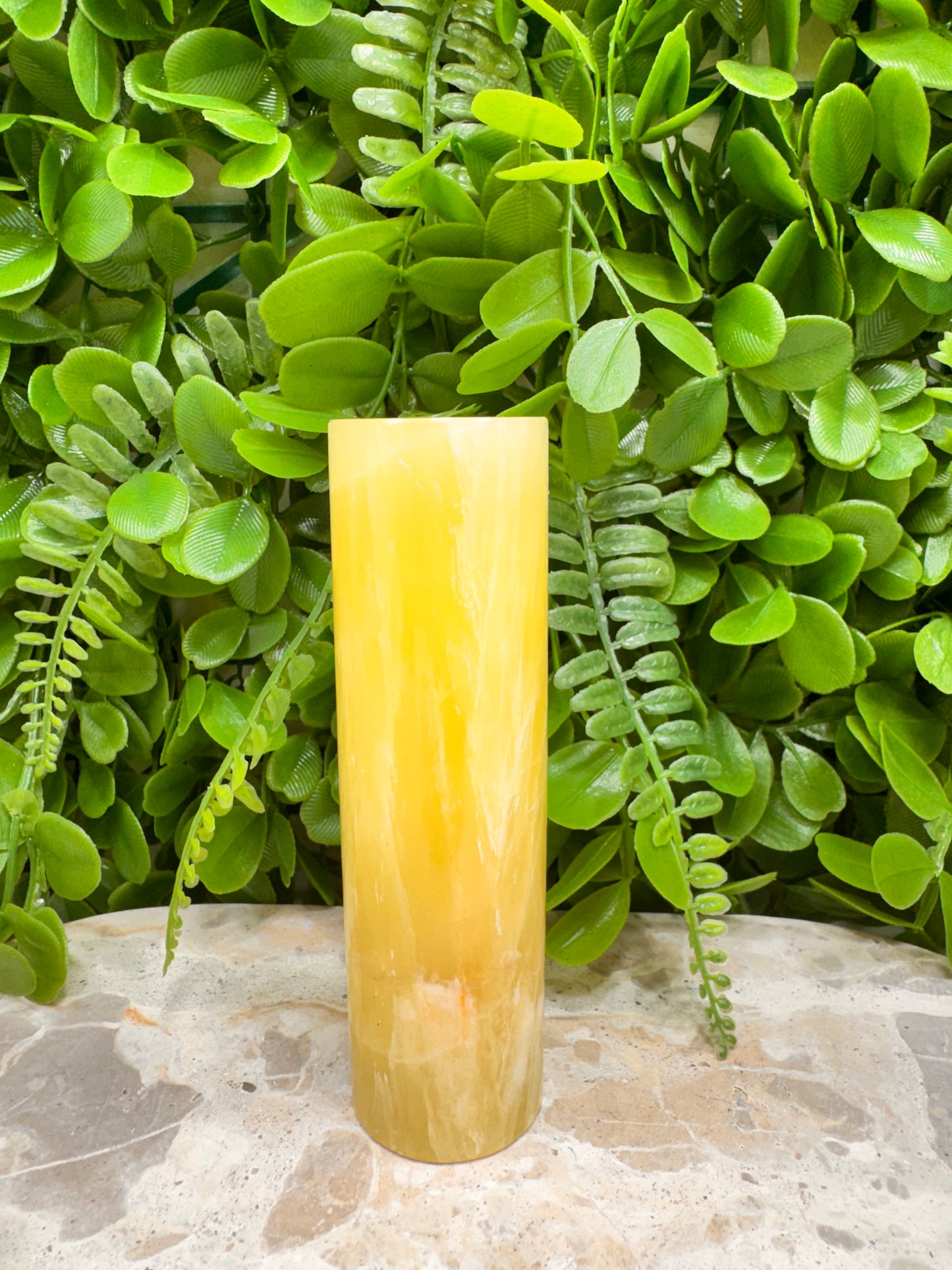Lemon Calcite Cylinder 362g