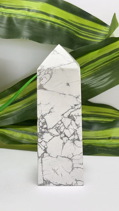 Howlite Tower 290g