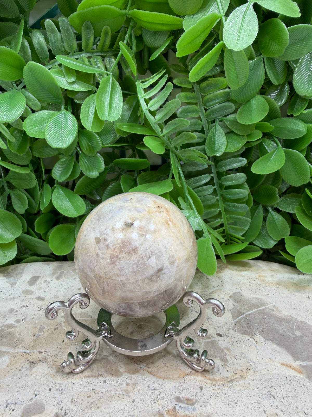 Moonstone Sphere 198g